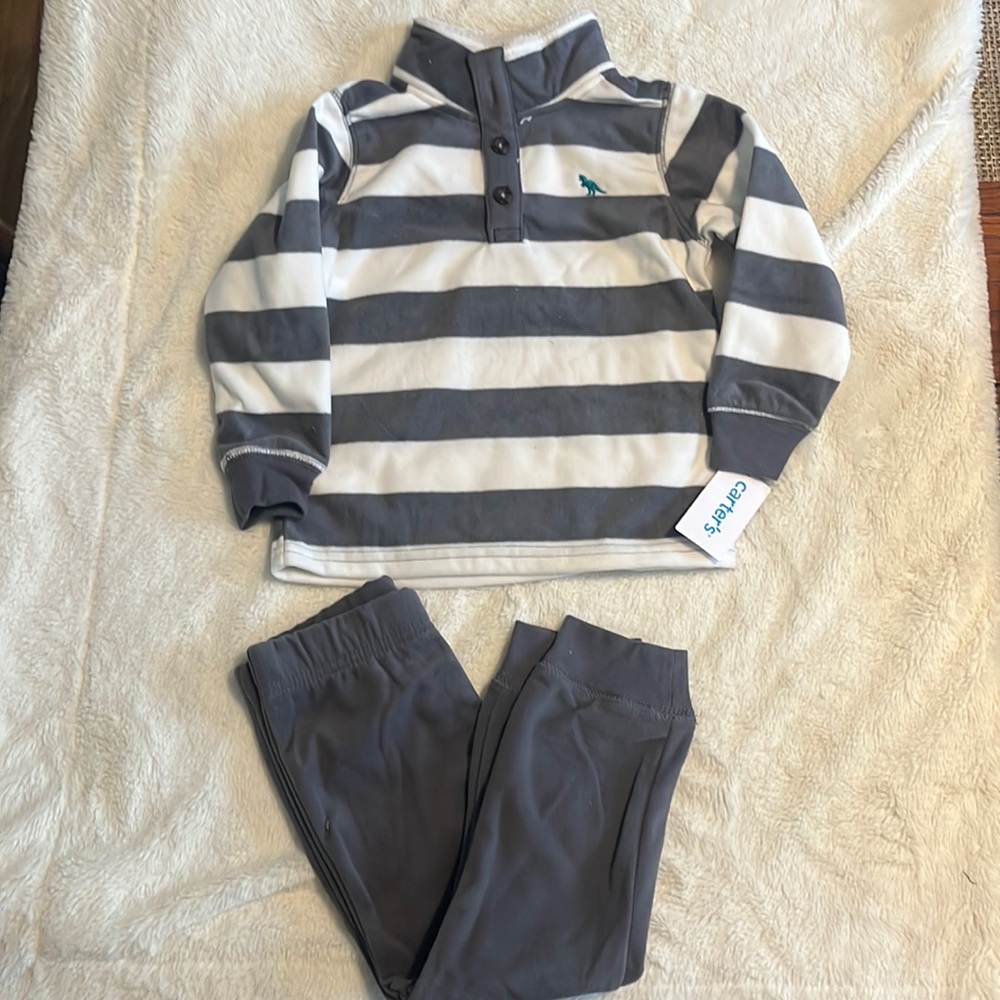Fleece jacket and sweats new with tags